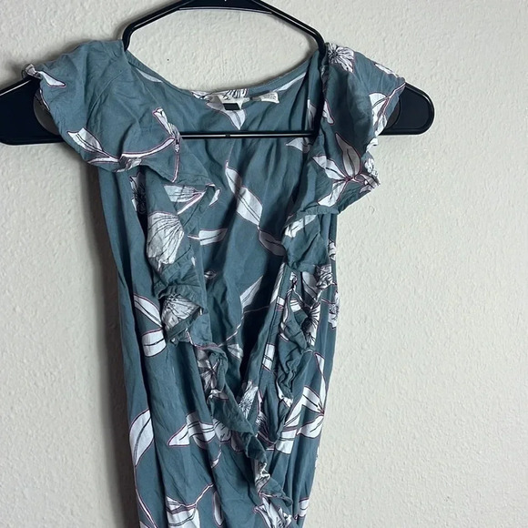 Roxy Rivello With You Sleeveless Wrap Floral Dress size XS - Picture 8 of 14